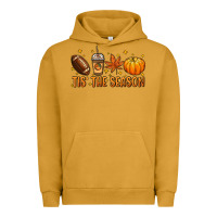 Pigment Peanut Butter Tis' the season Urban Hoodie - NancyCooperArtShop