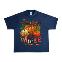Navy in every season i will praise him Urban Heavy Tee - AdoDesignShop