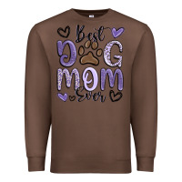 Chestnut best dog mom ever Premium Sweatshirt - MaliasSmallBusiness
