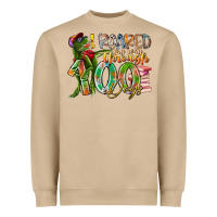 Mushroom i roared my way through 100 days Heavyweight Sweatshirt - RacoonDesign