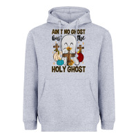Heather Grey ain t no ghost but the holy ghost Heavyweight Hoodie - MaliasSmallBusiness