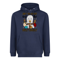 Navy ain t no ghost but the holy ghost Heavyweight Hoodie - MaliasSmallBusiness