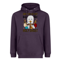 Plum ain t no ghost but the holy ghost Heavyweight Hoodie - MaliasSmallBusiness
