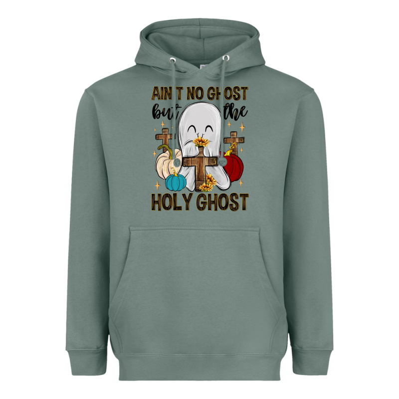 Ain T No Ghost But The Holy Ghost Heavyweight Hoodie by MaliasSmallBusiness | Teevron
