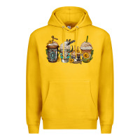 Lemon bull skull western coffee cups Premium Hoodie - Jasminsmagicworld
