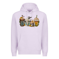 Lilac bull skull western coffee cups Premium Hoodie - Jasminsmagicworld