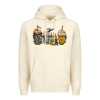 Sandshell bull skull western coffee cups Premium Hoodie - Jasminsmagicworld