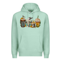 Seafoam bull skull western coffee cups Premium Hoodie - Jasminsmagicworld