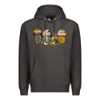 Smoke bull skull western coffee cups Premium Hoodie - Jasminsmagicworld