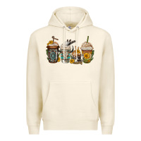 Tofu bull skull western coffee cups Premium Hoodie - Jasminsmagicworld