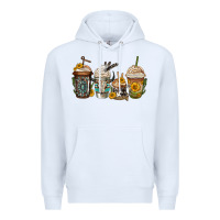 White bull skull western coffee cups Premium Hoodie - Jasminsmagicworld