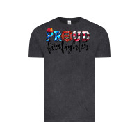Vintage Black proud firefighter Vintage Tee - HRA Design Shop
