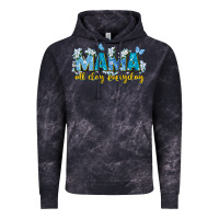 Cloud Black mama all day everyday Vintage Hoodie - Zillion Design Studio