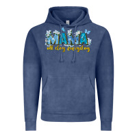 Vintage Denim mama all day everyday Vintage Hoodie - Zillion Design Studio