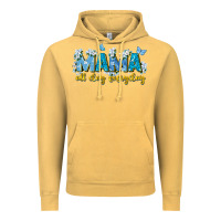 Vintage Mustard mama all day everyday Vintage Hoodie - Zillion Design Studio