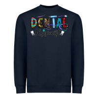 Navy dental hygienist Heavyweight Sweatshirt - CowhideDigitalArt