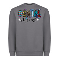 Storm dental hygienist Heavyweight Sweatshirt - CowhideDigitalArt