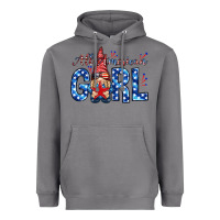 Storm all american girl with gnome Heavyweight Hoodie - NancyCooperArtShop