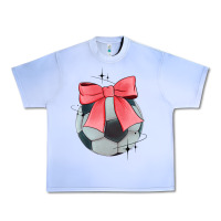 Grape Ice coquette soccer bow Urban Heavy Tee - JahusDesignShop