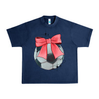 Navy coquette soccer bow Urban Heavy Tee - JahusDesignShop
