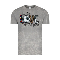 Cloud Rock for the love of the game socer Vintage Tee - CowhideDigitalArt