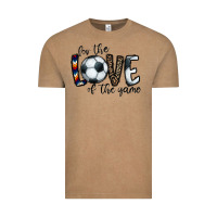 Vintage Coffee for the love of the game socer Vintage Tee - CowhideDigitalArt