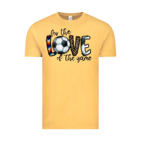 Vintage Mustard for the love of the game socer Vintage Tee - CowhideDigitalArt