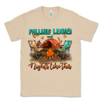 Mushroom falling leaves and nights like this Classic Tee - BundleAndBundleShop