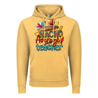Vintage Mustard nacho average teacher Vintage Hoodie - CTS Tumbler Store