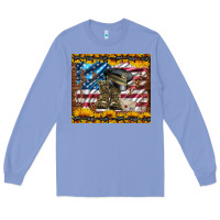 Colony Blue westerm usa army boots Long Sleeve Tee - Artiststas