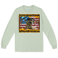 Matcha westerm usa army boots Long Sleeve Tee - Artiststas