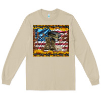 Mushroom westerm usa army boots Long Sleeve Tee - Artiststas