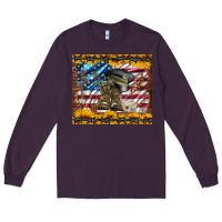 Plum westerm usa army boots Long Sleeve Tee - Artiststas