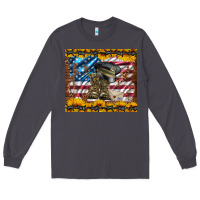 Smoke westerm usa army boots Long Sleeve Tee - Artiststas