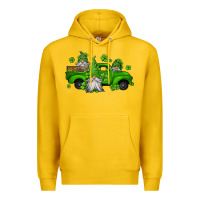 Lemon st patrick's gnomes farm truck Premium Hoodie - Jasminsmagicworld