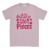 Lilac love you to pieces Classic Tee - CowhideDigitalArt