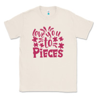 Natural love you to pieces Classic Tee - CowhideDigitalArt