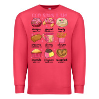 Cardinal god says i am mexican pan dulce Premium Sweatshirt - MaliasSmallBusiness