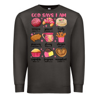 Smoke god says i am mexican pan dulce Premium Sweatshirt - MaliasSmallBusiness