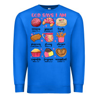 True Royal god says i am mexican pan dulce Premium Sweatshirt - MaliasSmallBusiness