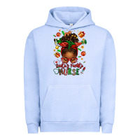 Pigment Grape Ice santa's favorite nurse afro messy bun Urban Hoodie - texasbilliewilder