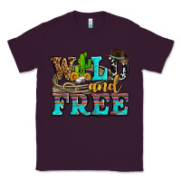 Plum wild and free with cactus Classic Tee - AdoDesignShop