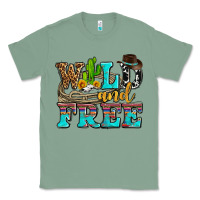 Sage wild and free with cactus Classic Tee - AdoDesignShop