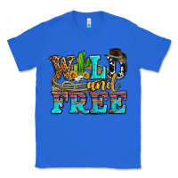 True Royal wild and free with cactus Classic Tee - AdoDesignShop