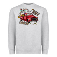 Eat Fresh Buy Local Heavyweight Sweatshirt | Teevron