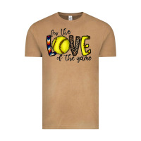 Vintage Camel for the love of the game softball Vintage Tee - CowhideDigitalArt