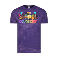Cloud Purple school counselor Vintage Tee - AdoDesignShop