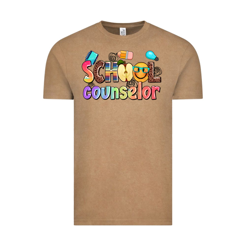 School Counselor Vintage Tee by AdoDesignShop | Teevron