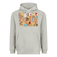 Moon Dust nurse Heavyweight Hoodie - MaliasSmallBusiness