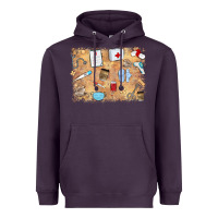 Plum nurse Heavyweight Hoodie - MaliasSmallBusiness